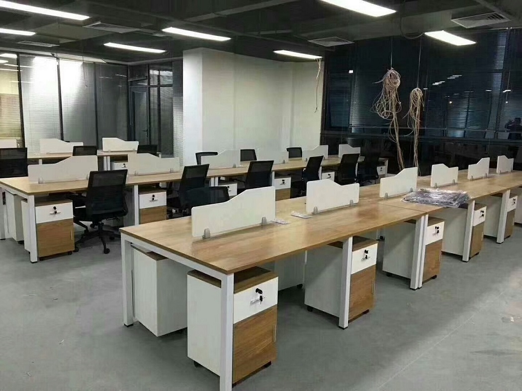 深圳板式办公家具职员桌